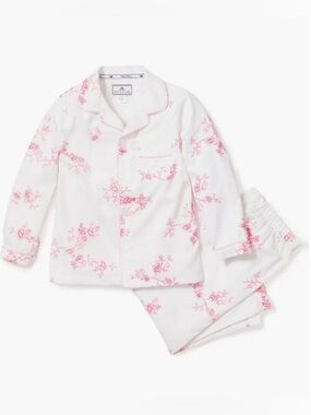 😴 Petite Plume English Rose Girls Pajama Set - Size 3